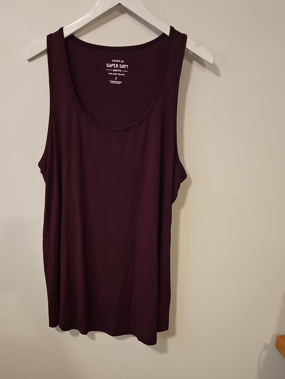 Torrid  Scoop Neck Super Soft Tank